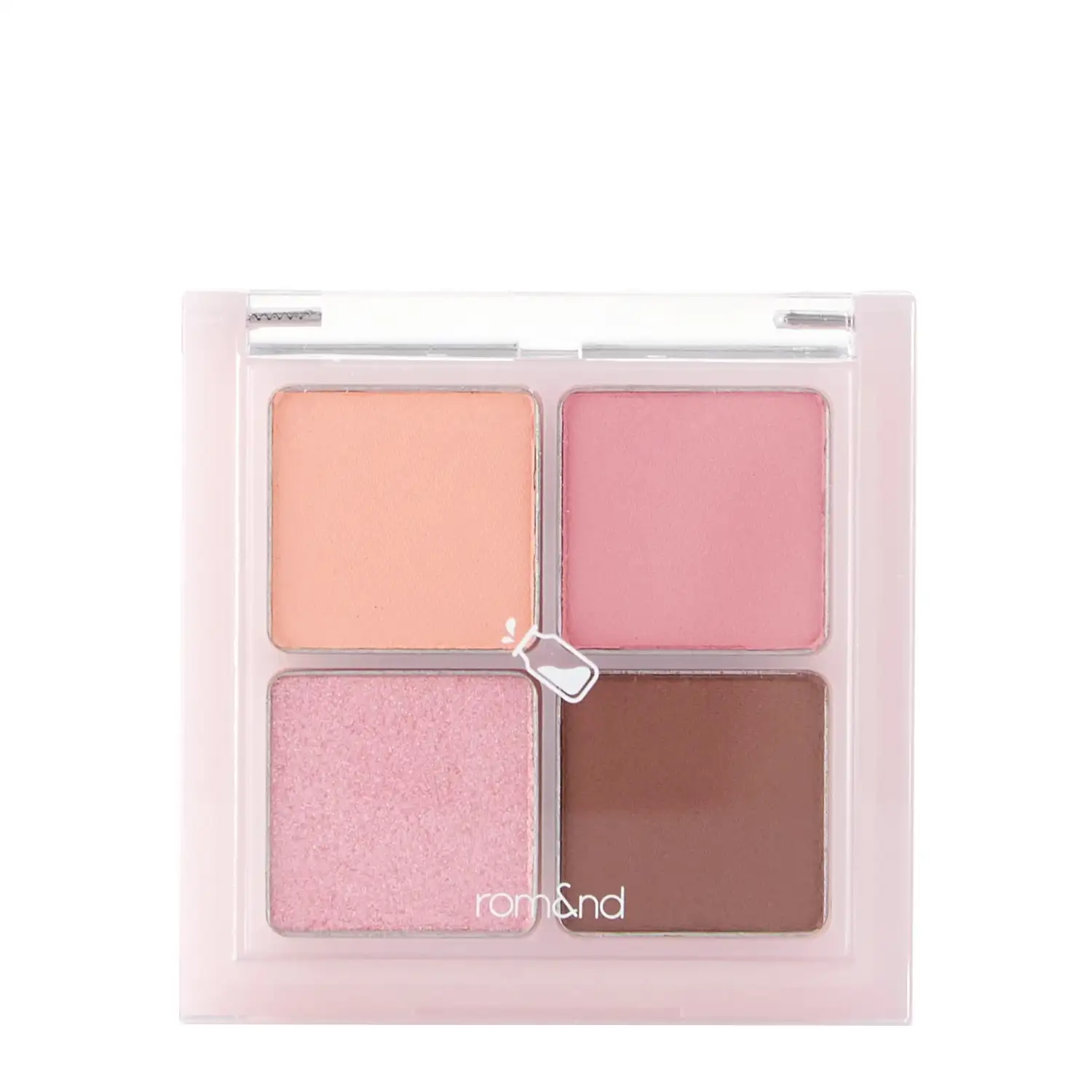 rom&nd Better Than Eyes W03 Dry Strawberry 7.2 g - Paleta cieni do powiek
