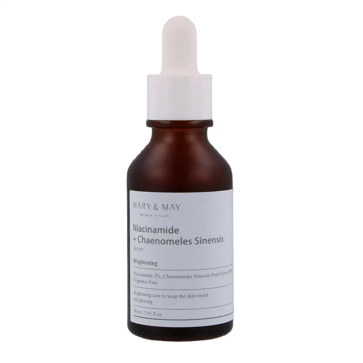 Mary&May Niacinamide + Chaenomeles Sinensis Serum 30 ml - Rozjaśniające serum do twarzy z niacinamidem