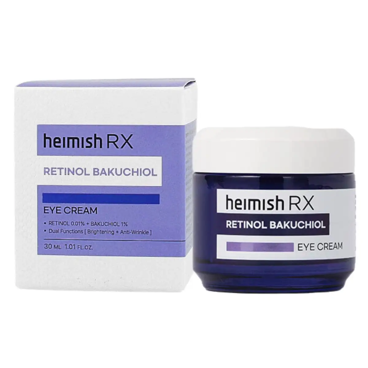 Heimish RX Retinol Bakuchiol Eye Cream 30 ml - krem pod oczy z retinolem i bakuchiolem
