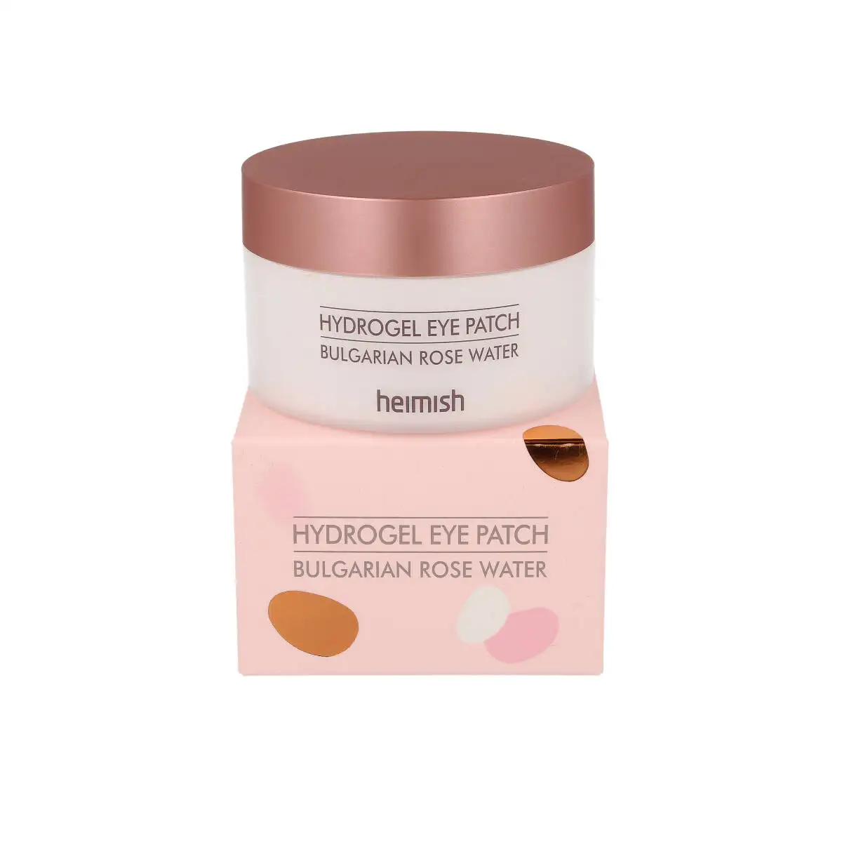 Heimish Hydrogel Eye Patch Bulgarian Rose Water 60 pcs – Hydrożelowe płatki pod oczy z wodą różaną — 6