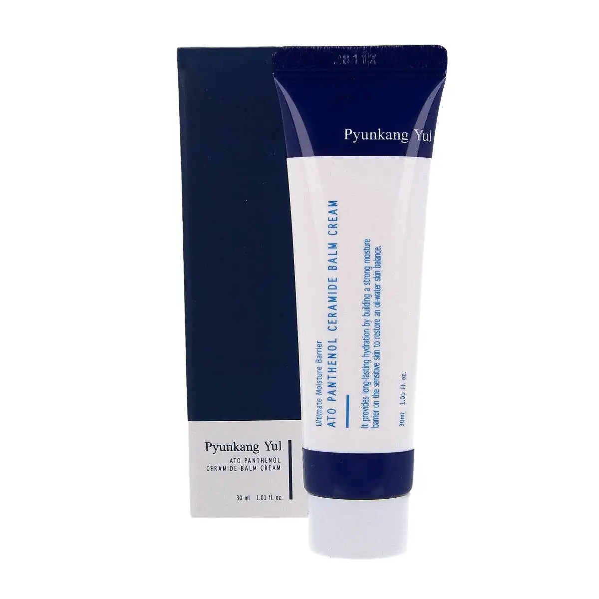 Pyunkang yul ATO Panthenol Ceramide Balm Cream 30 ml - Ochronny krem do twarzy — 2
