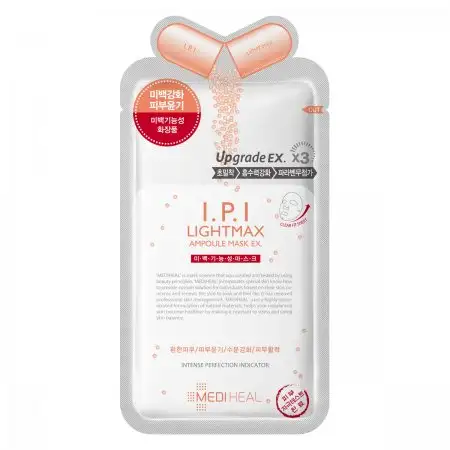 MEDIHEAL I.P.I Lightmax Ampoule Mask 27 ml - Maska ampułkowa rozjaśniająca