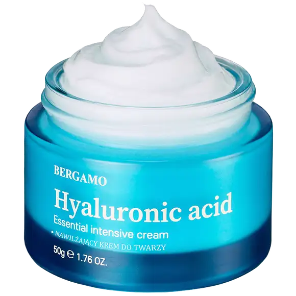 BERGAMO HYALURONIC ACID Cream 50 g - Nawilżający krem do twarzy — 2