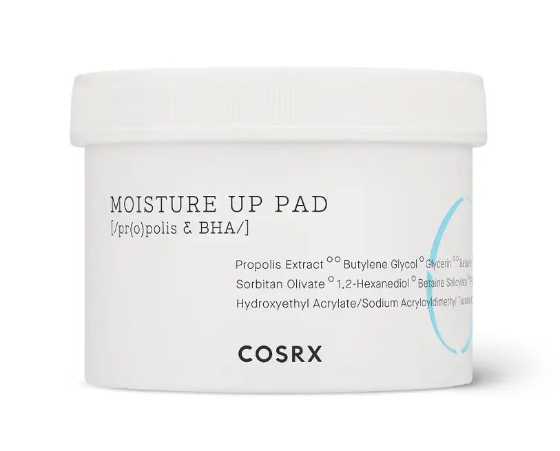 COSRX One Step Moisture Up Pad 135 ml - 70 szt - Płatki nasączone esencją kojąco-nawilżającą