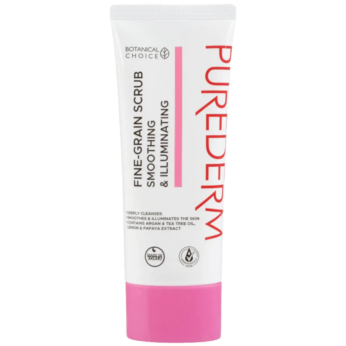 PUREDERM Peeling drobnoziarnisty do twarzy wygładzający i rozświetlający, 100 g