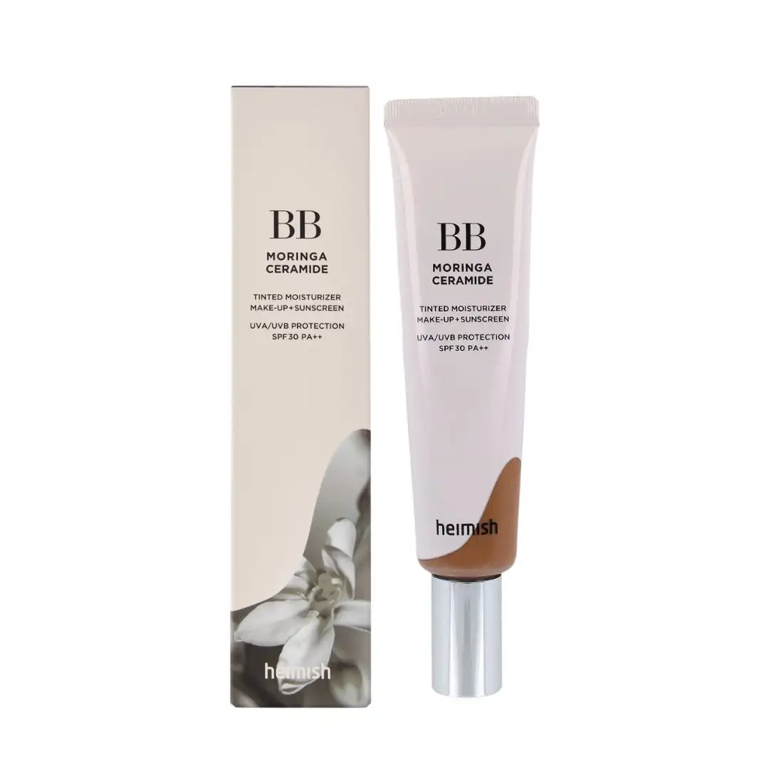 Heimish Moringa Ceramide BB Cream SPF 30 PA++ 29 Dark Olive 30 g - Nawilżający krem BB
