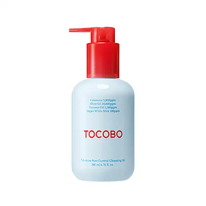 TOCOBO Calamine pore Control Cleansing Oil 200 ml - Olejek do demakijażu dla cery problematycznej i tłustej