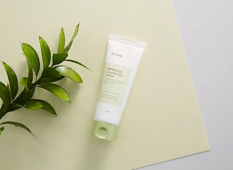 iUNIK Centella Calming Gel Cream, 60 ml - Żelowy krem kojąco-nawilżajacy do twarzy — 2