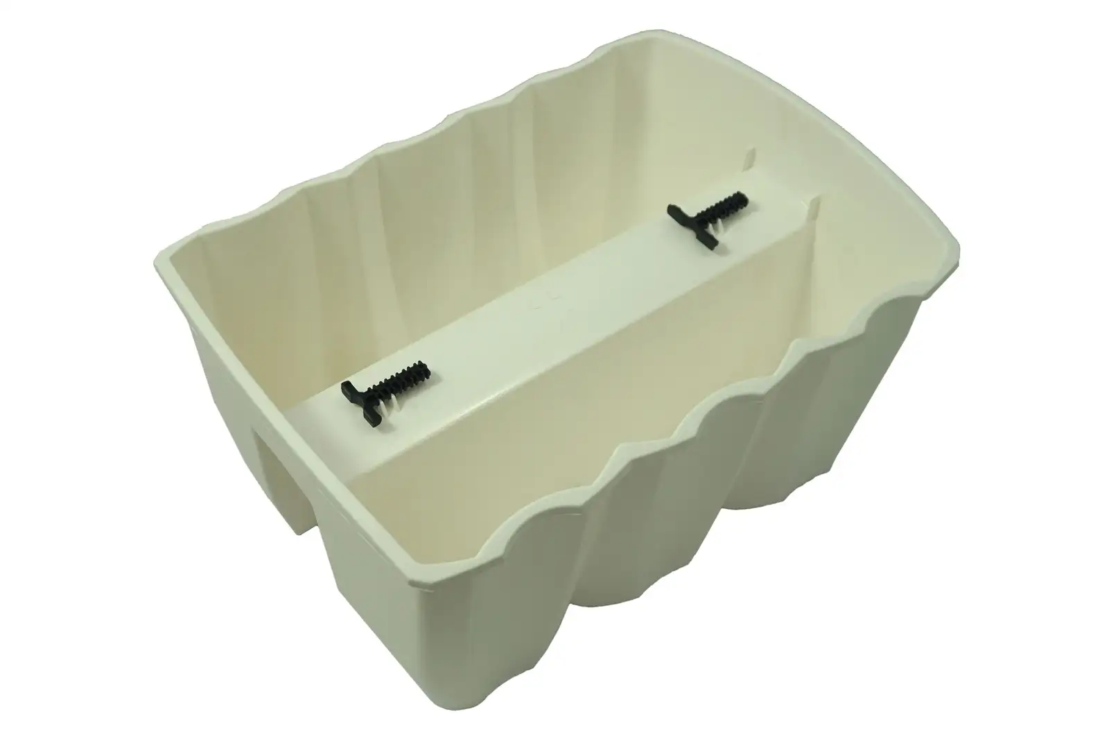 Doniczka na balustradę CROWN DCRO400 | Biały — 2
