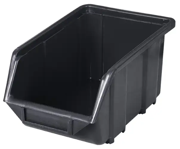Pojemnik magazynowy - Ecobox średni | Czarny