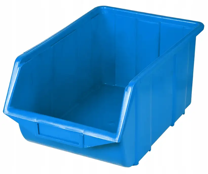 Pojemnik magazynowy - Ecobox duży | Niebieski