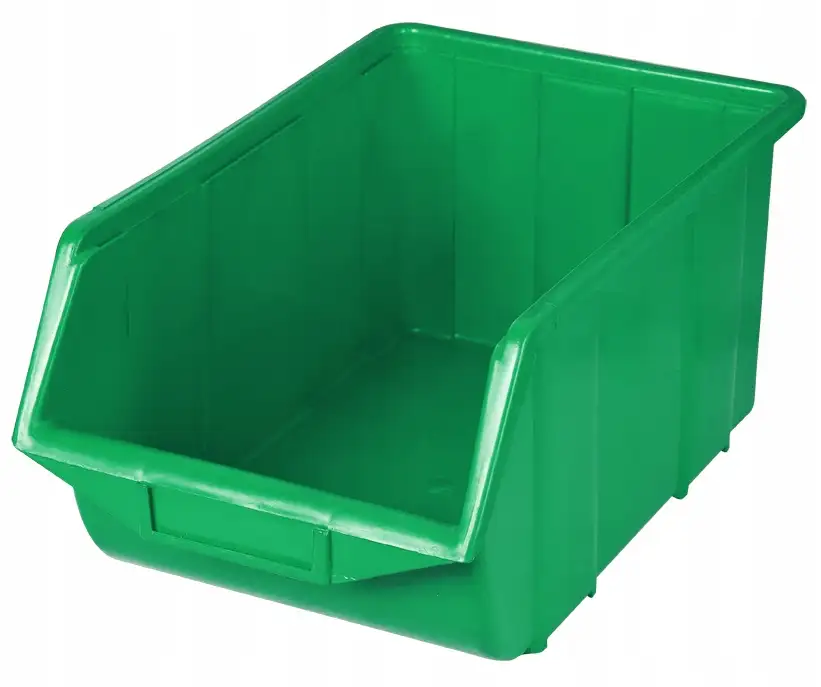 Pojemnik magazynowy - Ecobox duży | Zielony