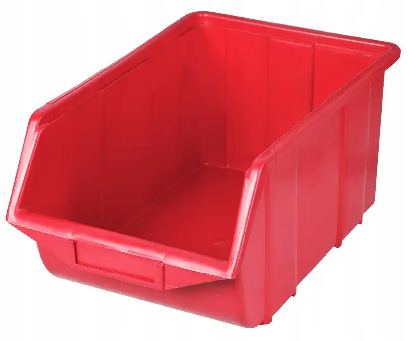 Pojemnik magazynowy - Ecobox duży | Czerwony — 2