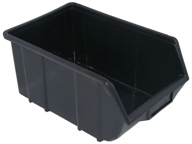 Pojemnik magazynowy - Ecobox duży | Czarny