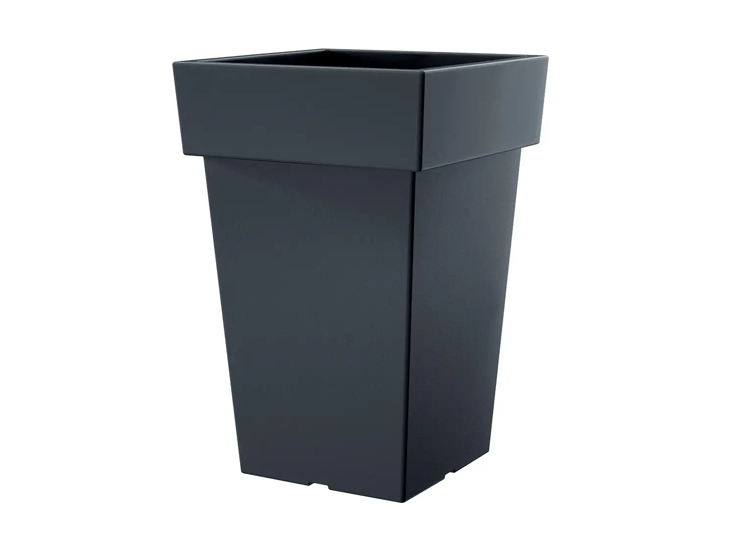 Doniczka kwadratowa Lofly Square DLOFQ200 | Antracyt