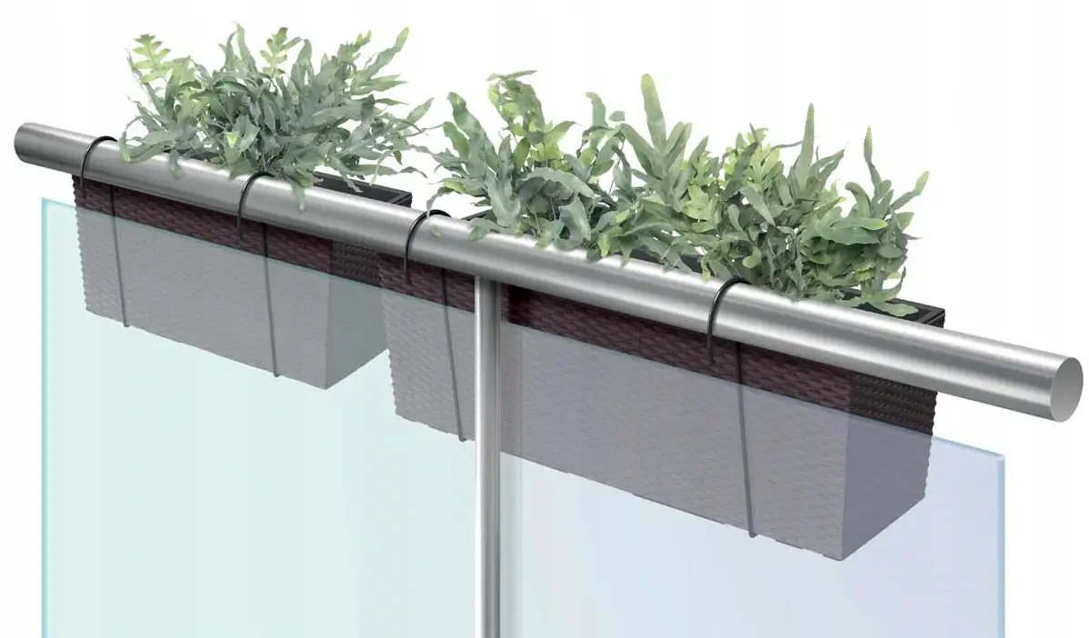 Doniczka balkonowa Urbi Beton Effect DUC600EW | Marengo — 3