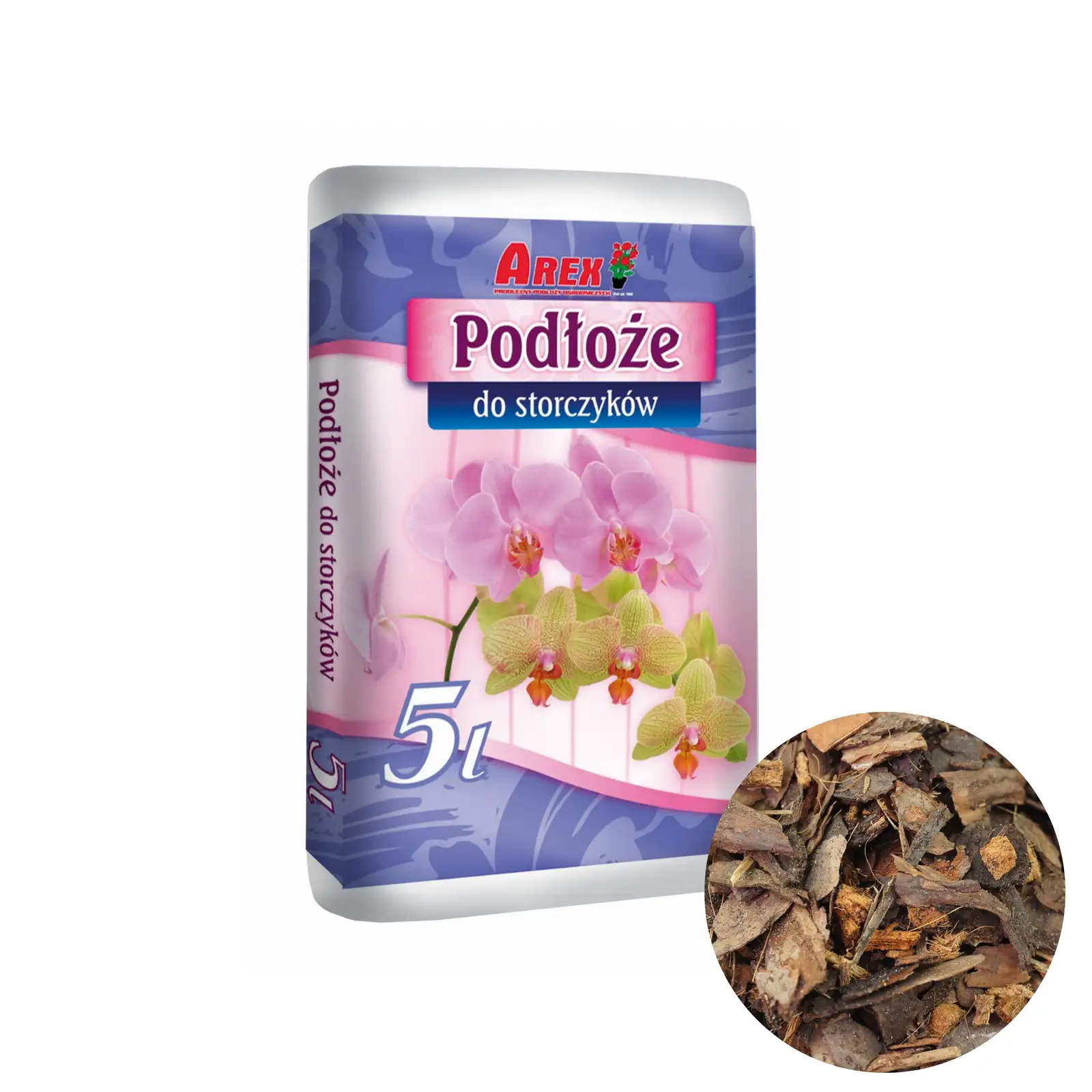 Podłoże do storczyków Arex 5l