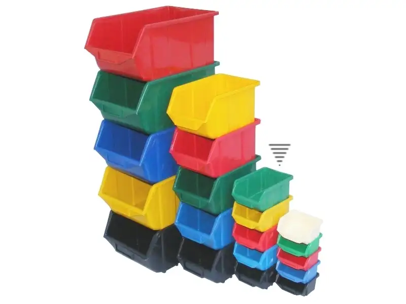 Pojemnik magazynowy - Ecobox mały | Czarny — 3