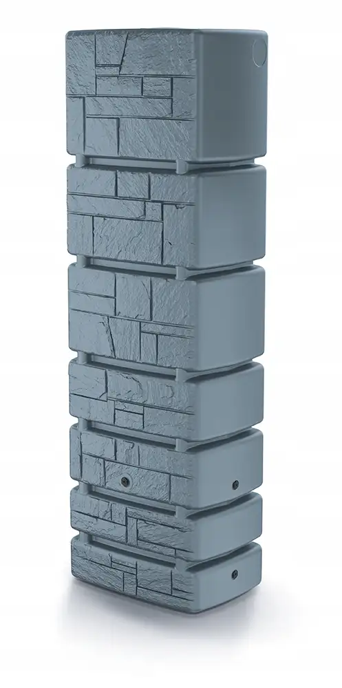 Zbiornik na deszczówkę TOWER STONE IDTST350 | Smooth gray