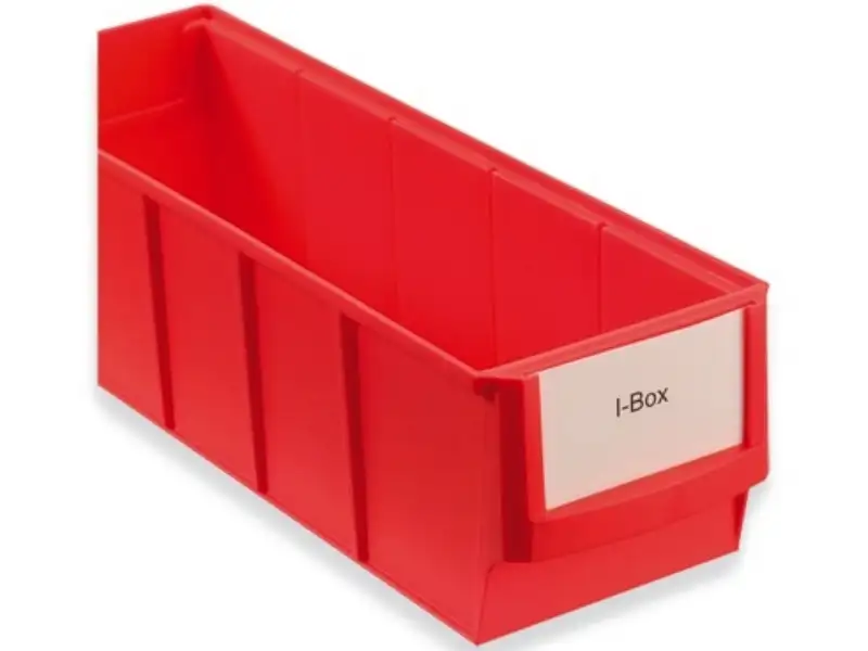 Pojemnik regałowy ShelfBox 400 S | Czerwony — 7