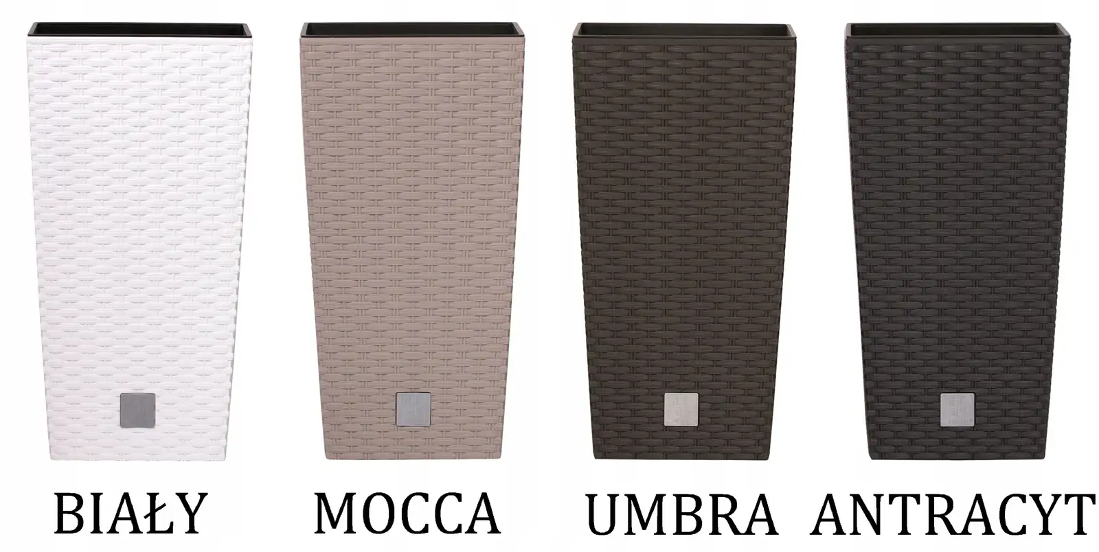 Doniczka RATO wysoka DRTS325 z wkładem | Umbra — 4