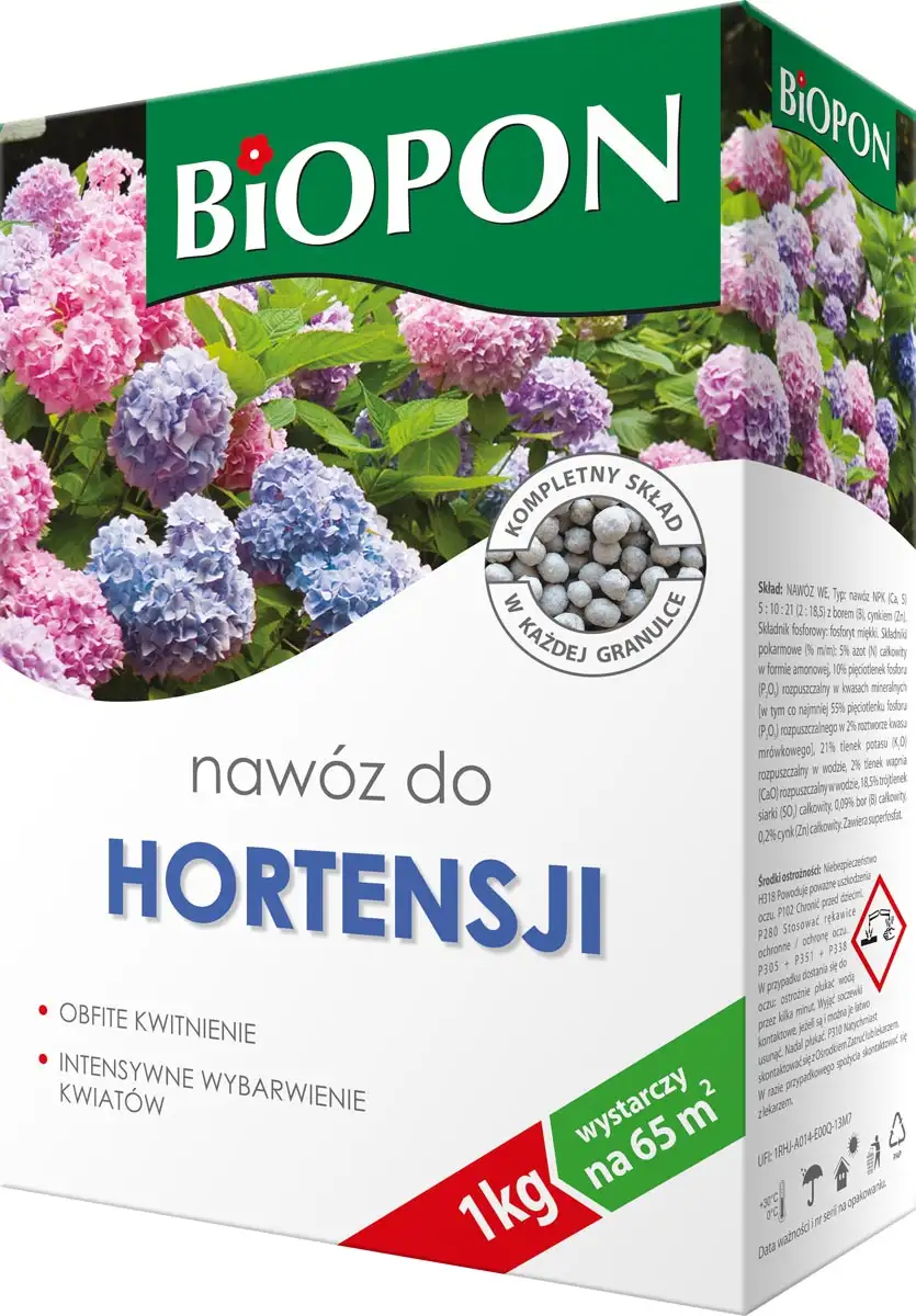 BIOPON Nawóz do hortensji 1kg