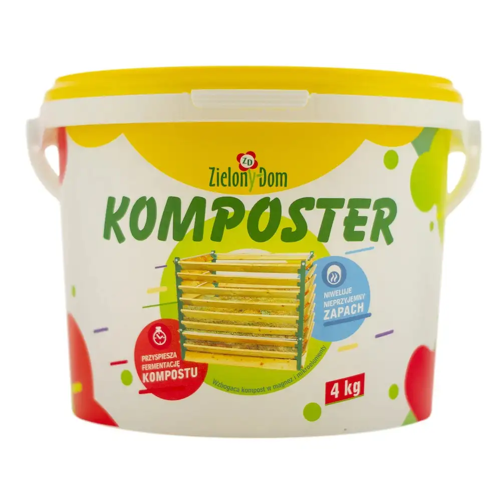 Komposter, nawóz kompostujący 4 kg ZielonyDom