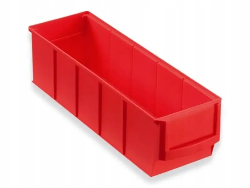 Pojemnik regałowy ShelfBox 500 S | Czerwony