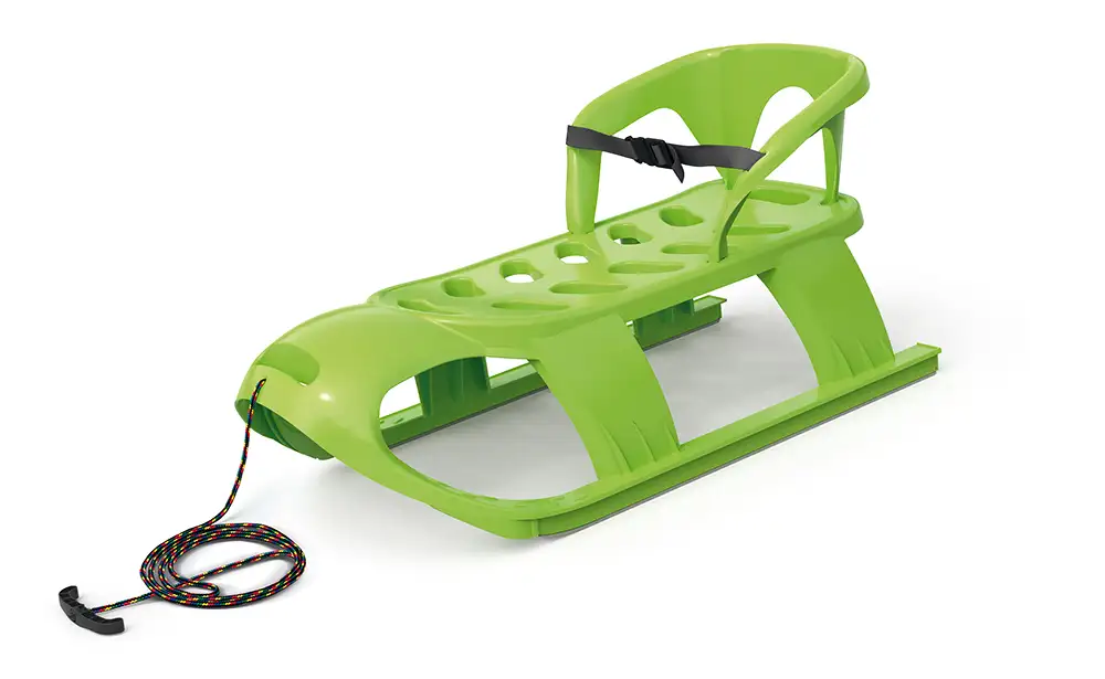 Sanki z oparciem BEZZY SEAT | Zielony