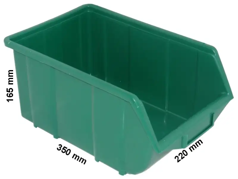 Pojemnik magazynowy - Ecobox duży | Zielony — 2