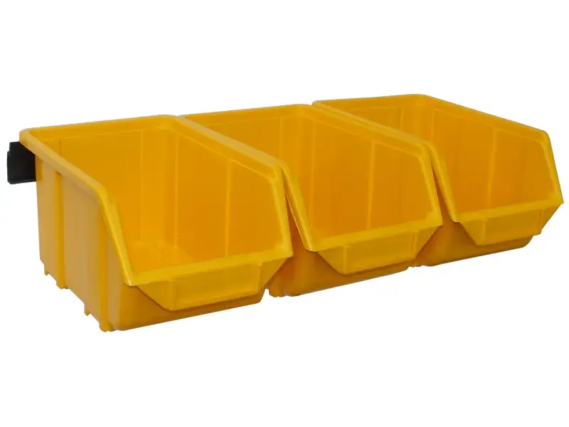 Pojemnik magazynowy - Ecobox średni | Żółty — 6