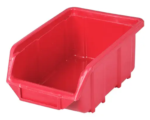 Pojemnik magazynowy - Ecobox mały | Czerwony