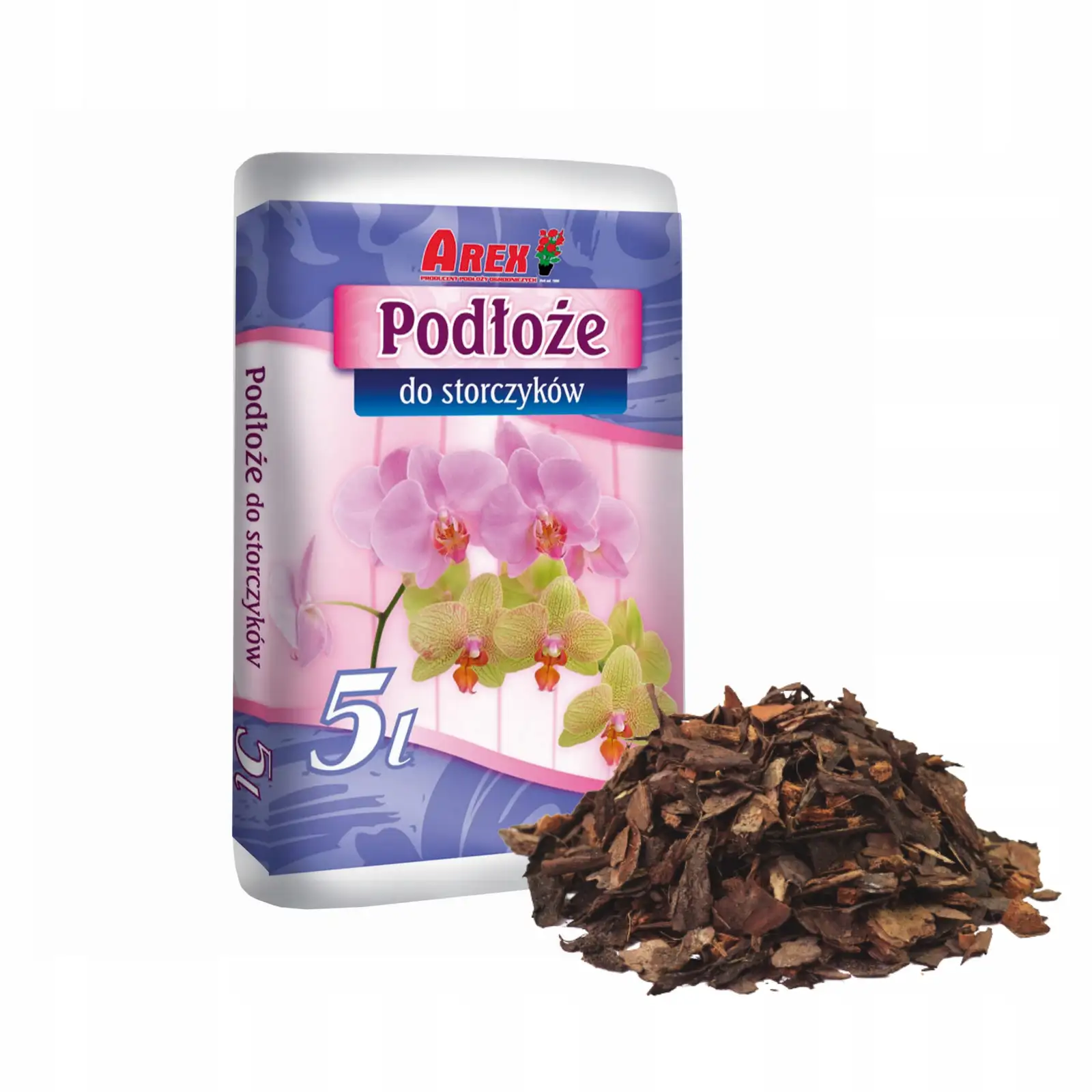 Podłoże do storczyków Arex 5l — 5