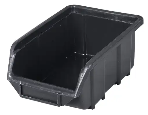 Pojemnik magazynowy - Ecobox mały | Czarny