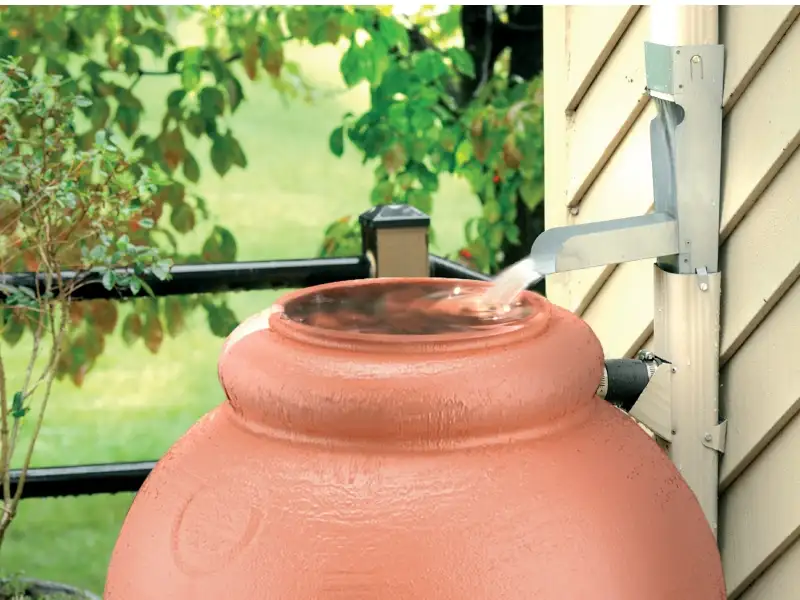 Zbiornik na wodę deszczową AQUACAN 360 l | Terakota — 2