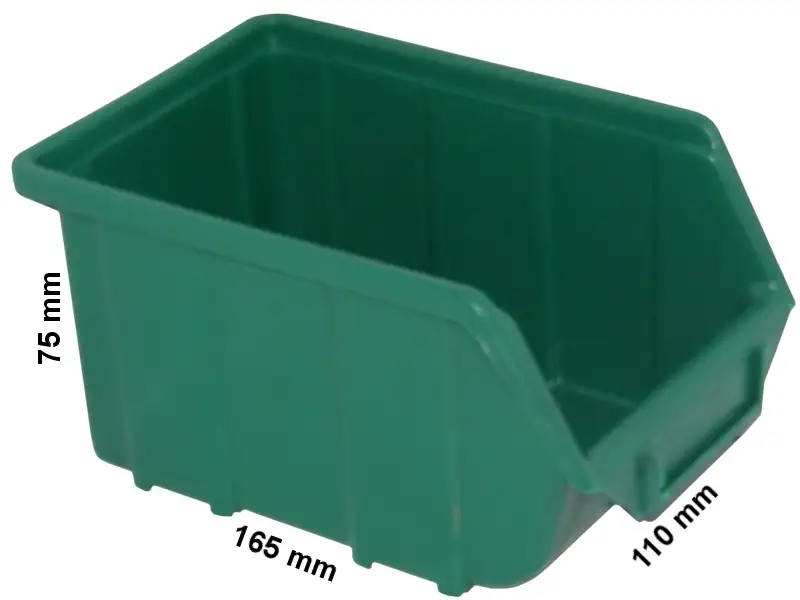 Pojemnik magazynowy - Ecobox mały | Zielony — 2