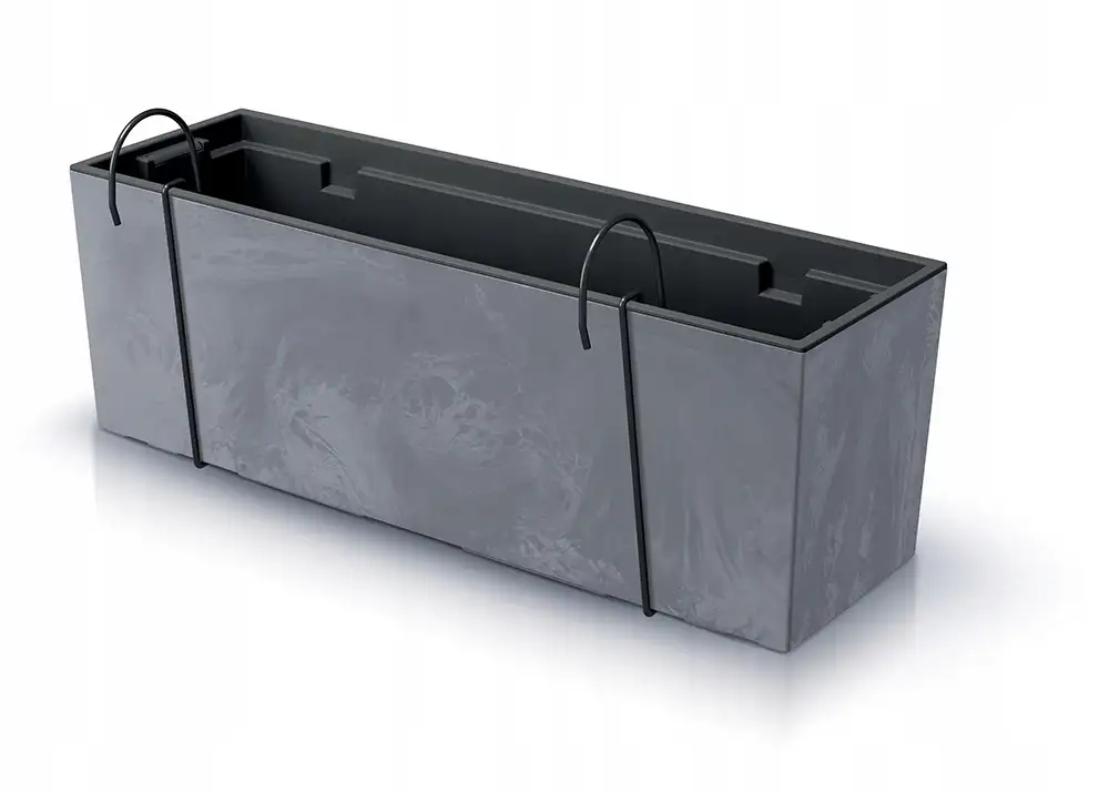Doniczka balkonowa Urbi Beton Effect DUC600EW | Marengo