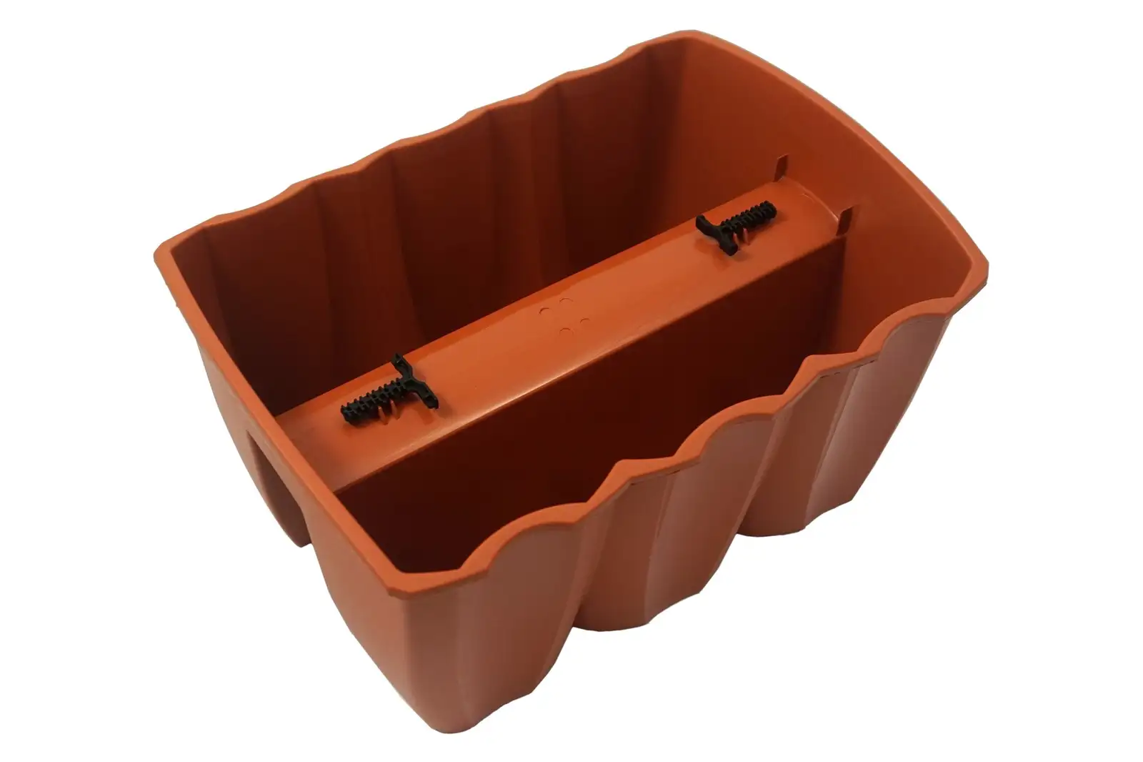 Doniczka na balustradę CROWN DCRO400 | Terakota — 2