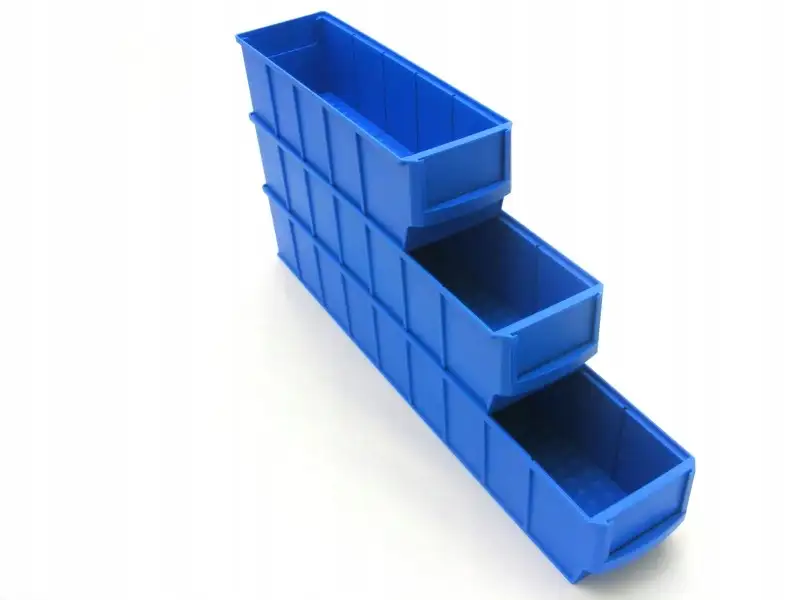 Pojemnik regałowy ShelfBox 400 S | Niebieski — 2