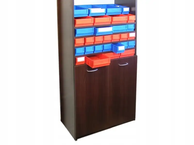 Pojemnik regałowy ShelfBox 400 S | Niebieski — 3