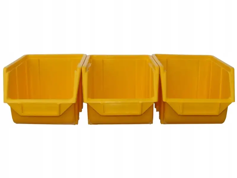 Pojemnik magazynowy - Ecobox średni | Żółty — 7
