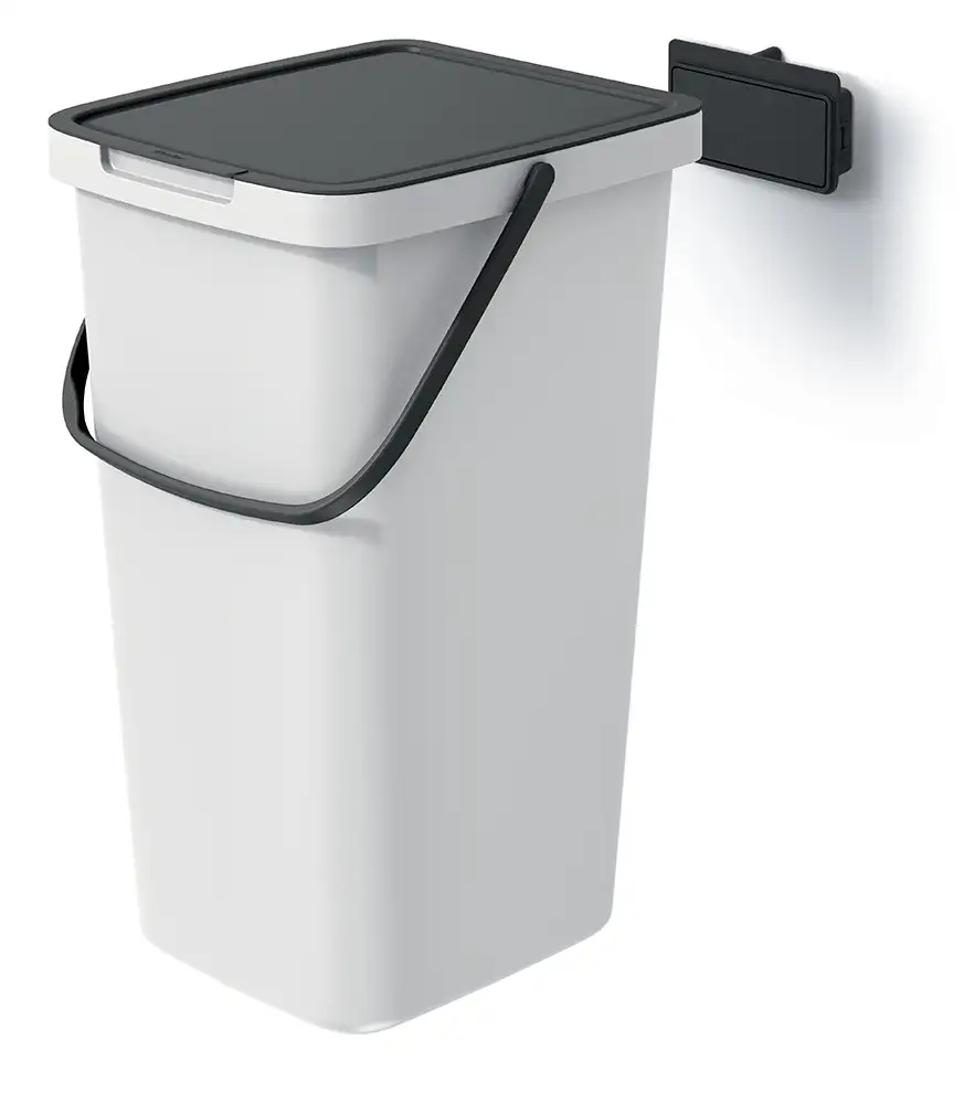 Kosz na śmieci 20L SYSTEMA Q COLLECT | Popielaty