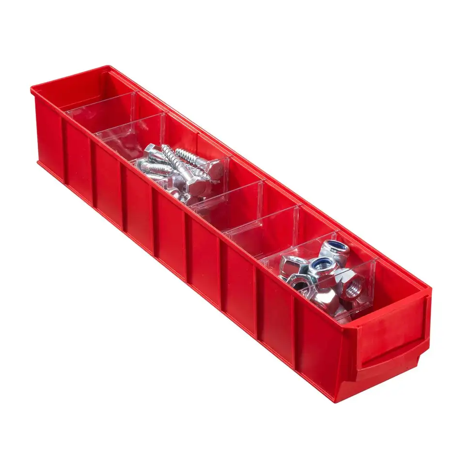 Pojemnik regałowy ShelfBox 400 S | Czerwony — 9