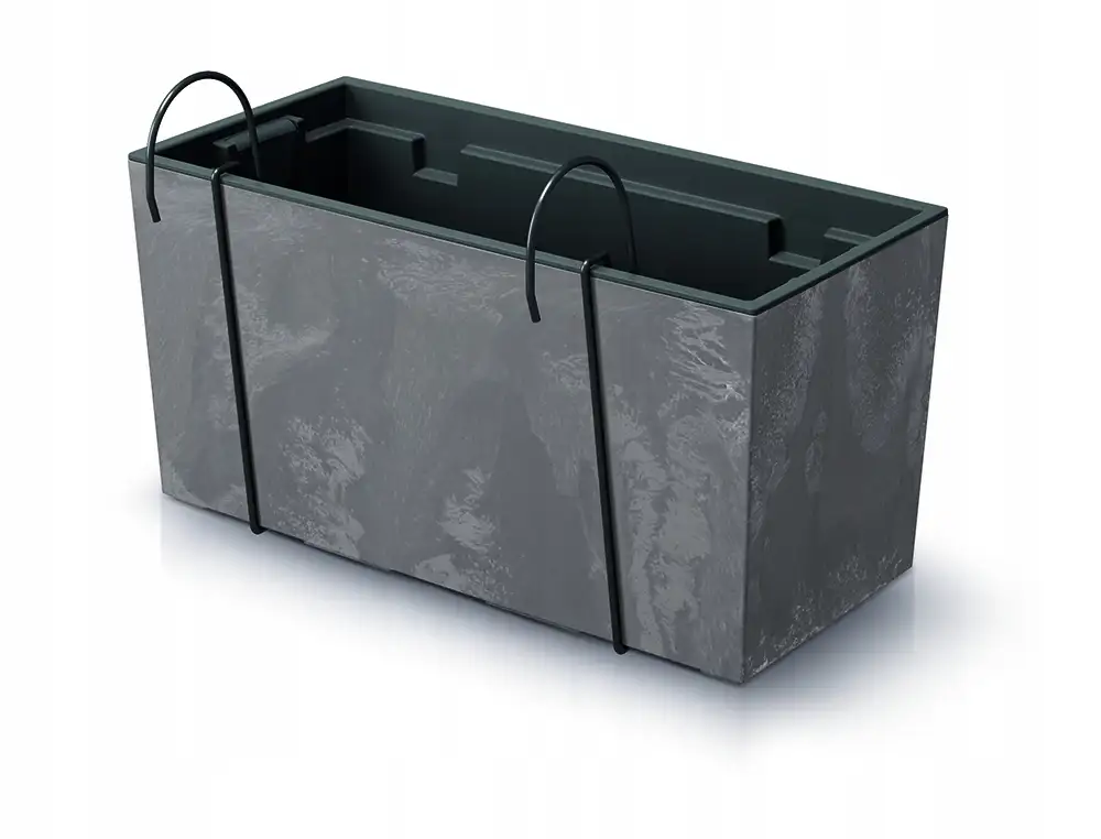 Doniczka balkonowa Urbi Beton Effect DUC400EW | Marengo